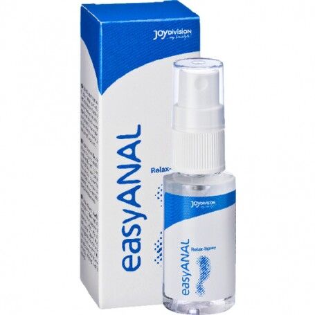 Set de inicio JOYDIVISION EASYANAL con lubricante y relajante anal, incluye productos para uso íntimo y placer.