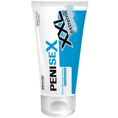 Crema estimulante para hombres Penisex XXL de JOYDIVISION EROPHARM, frasco de 100 ml con etiqueta y envase.