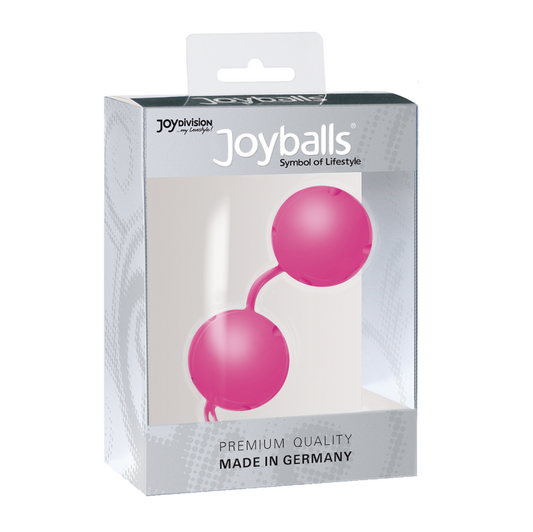 JOYDIVISION JOYBALLS in Lifestyle Rosa color, showcasing smooth, ergonomic design for enhanced pleasure and comfort.