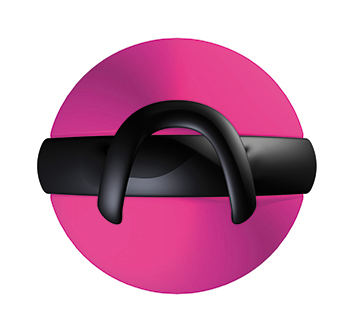 JOYDIVISION JOYBALLS in fuchsia pink, showcasing a single secret bola with a smooth, round design.
