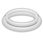JOYDIVISION POTENZDUO - WHITE PENIS RINGS - M
