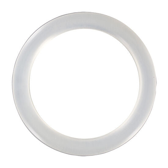 Anillo para pene blanco JOYDIVISION POTENZDUO Plus, tamaño M, diseñado para mejorar la firmeza y el control durante el uso.