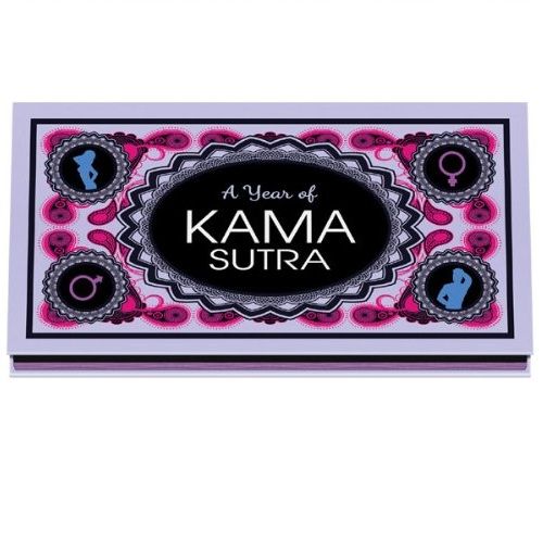 KHEPER GAMES 52 Trucos Sexuales Absolutamente Orgásmicos card game with vibrant packaging and playful design.