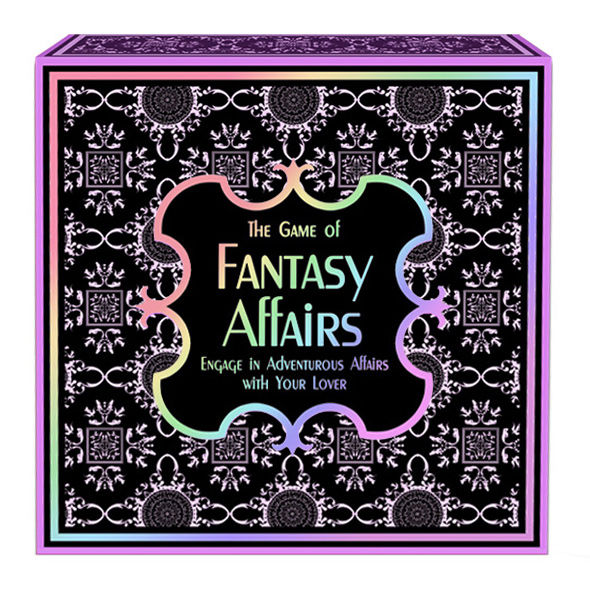 KHEPER GAMES Fantasy Affairs game box featuring creative fantasy themes and colorful artwork.