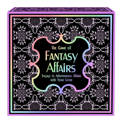 KHEPER GAMES Fantasy Affairs game box featuring creative fantasy themes and colorful artwork.