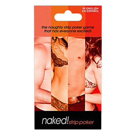 KHEPER GAMES Naked Baraja Strip Poker game featuring cards and playful design for adult entertainment.