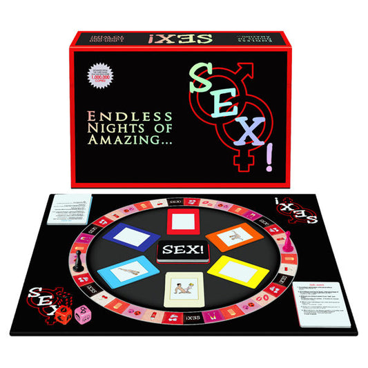 KHEPER GAMES sex game for couples, featuring colorful cards and playful design for intimate fun.