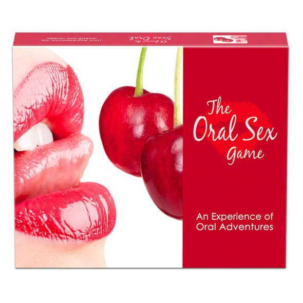 KHEPER GAMES Oral Sex game for couples, featuring a colorful game board and playful accessories for intimate fun.