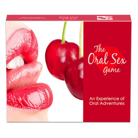 KHEPER GAMES Oral Sex game for couples, featuring a colorful game board and playful accessories for intimate fun.