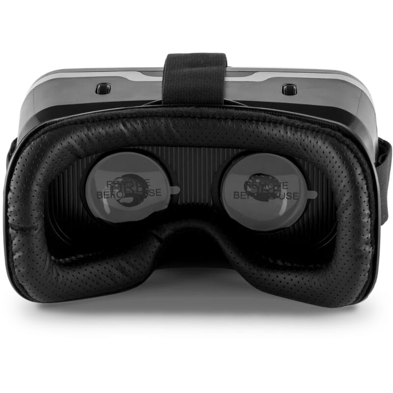 Auriculares y gafas de realidad virtual KIIROO, con diseño moderno y ajuste cómodo para experiencias inmersivas.