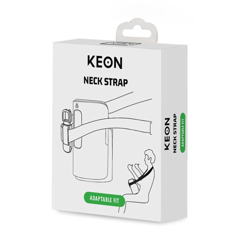 Correa de cuello KIIROO KEON, ajustable y cómoda, con diseño moderno y suave material para uso cómodo y seguro.