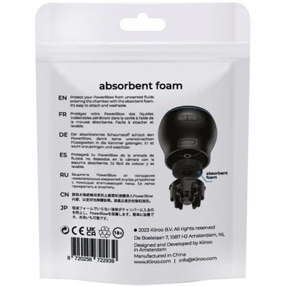 KIIROO - POWER BLOW ESCUMA ABSORBENT DE RESPOST 5 UNITATS
