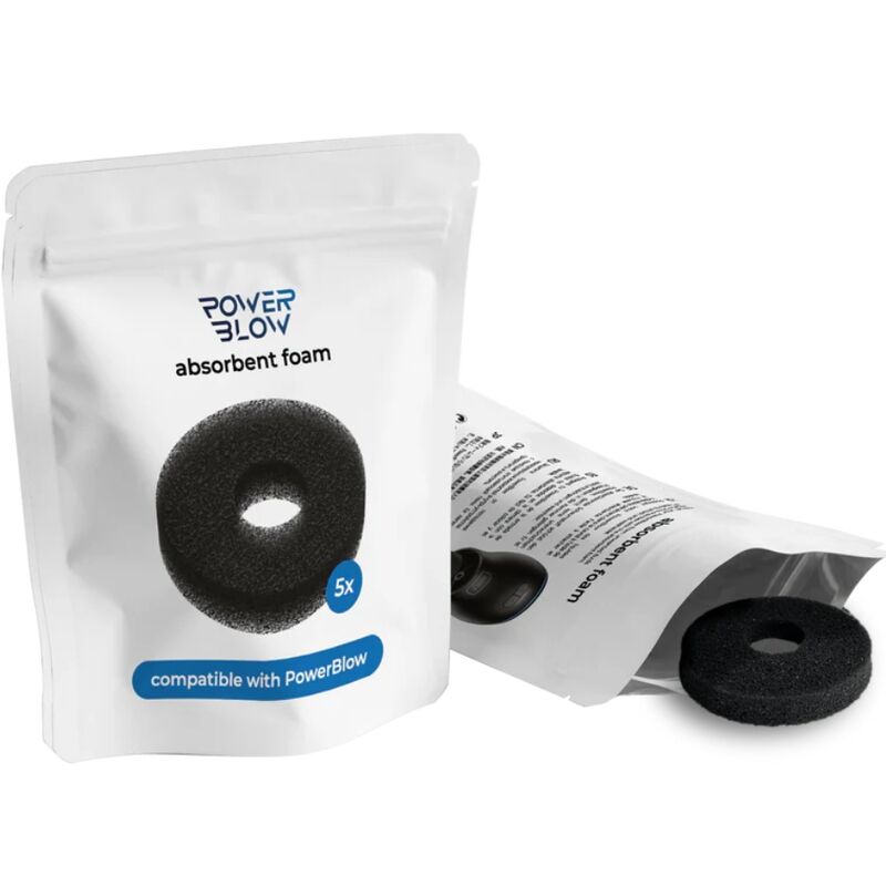 KIIROO - POWER BLOW ESCUMA ABSORBENT DE RESPOST 5 UNITATS