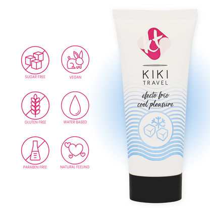 KIKÍ TRAVEL - INTENSIFYING COOLING EFFECT SLIDE GEL 50 ML