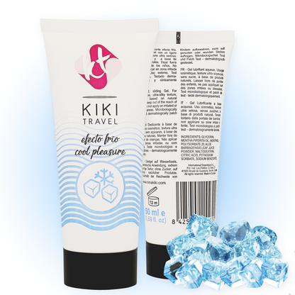 KIKÍ TRAVEL - INTENSIFYING COOLING EFFECT SLIDE GEL 50 ML