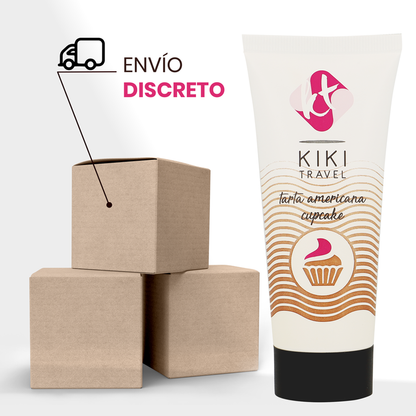 KIKÍ TRAVEL - AMERICAN CUPCAKE PIE FLAVOR SLIP GEL 50 ML