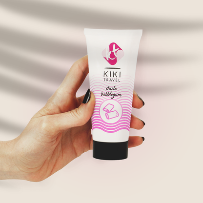 KIKÍ TRAVEL - BUBBLEGUM FLAVOR LUBRICANT 50 ML