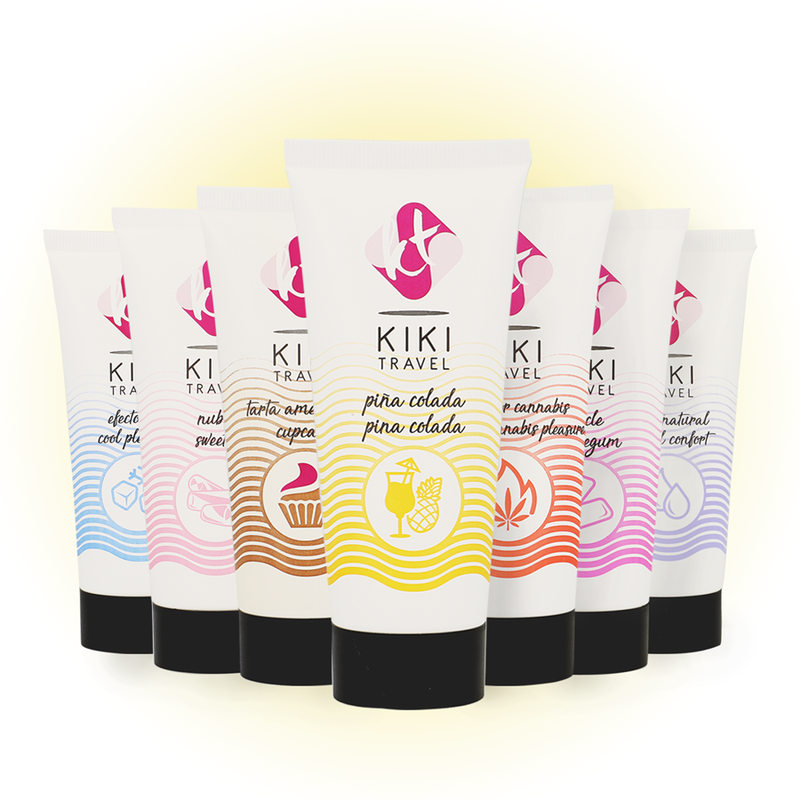 KIKÍ TRAVEL - PINA COLADA FLAVOR LUBRICANT 50 ML