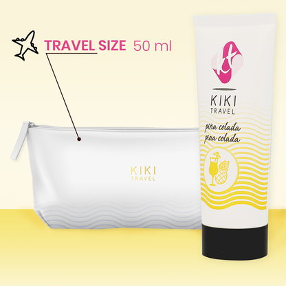 KIKÍ TRAVEL - PINA COLADA FLAVOR LUBRICANT 50 ML