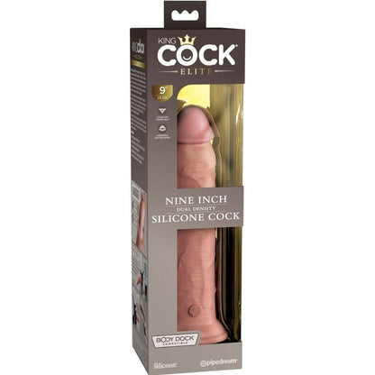 KING COCK - ELIT DILDO REALÍSTIC SILICONA 23 CM