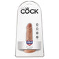 KING COCK - PENIS REALÍSTIC 12 CM CARAMEL