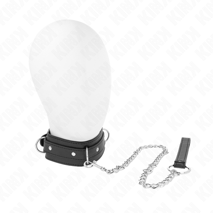 KINK - COLLAR AMB CORRETJA 65 CM 3 ANELLS MODEL 1 AJUSTABLE 38-49 CM X 5 CM
