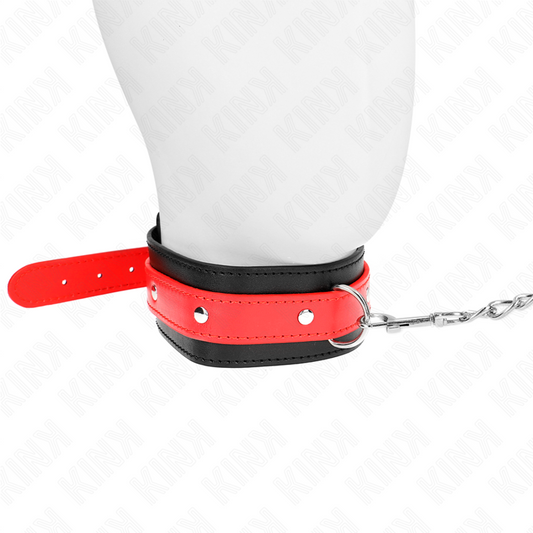 KINK - COLLAR WITH 65 CM RED ADJUSTABLE 36-43 CM X 5 CM