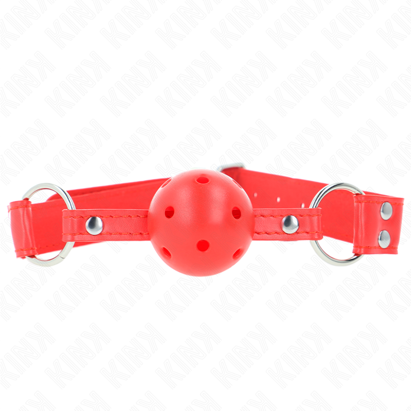 KINK - MORDASSA DE BOLA 4.5 CM DURA BUIDA VERMELL COMPLETA 62 x 2 CM