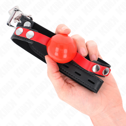 KINK - MORDASSA DE BOLA 4 CM SUAU DE TPE MODEL 4 60 x 2 CM AJUSTABLE 37-52 CM