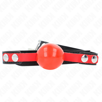 KINK - MORDASSA DE BOLA 4 CM SUAU DE TPE MODEL 4 60 x 2 CM AJUSTABLE 37-52 CM