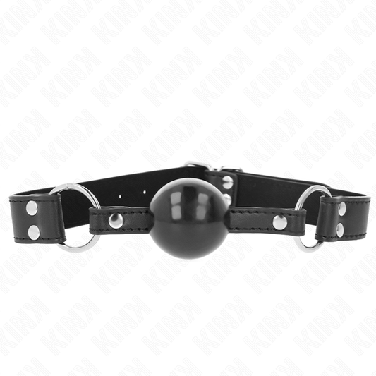 KINK - MORDASSA DE BOLA 4 CM SUAU I SÒLIDA AMB CORRETJA DE POLIPEL 62 x 2.5 CM AJUSTABLE 42-58 CM