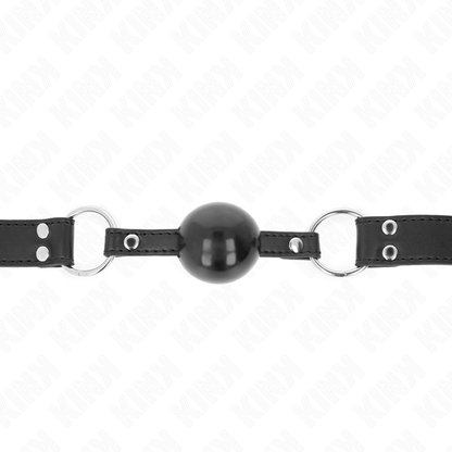 KINK - MORDASSA DE BOLA 4 CM SUAU I SÒLIDA AMB CORRETJA DE POLIPEL 62 x 2.5 CM AJUSTABLE 42-58 CM