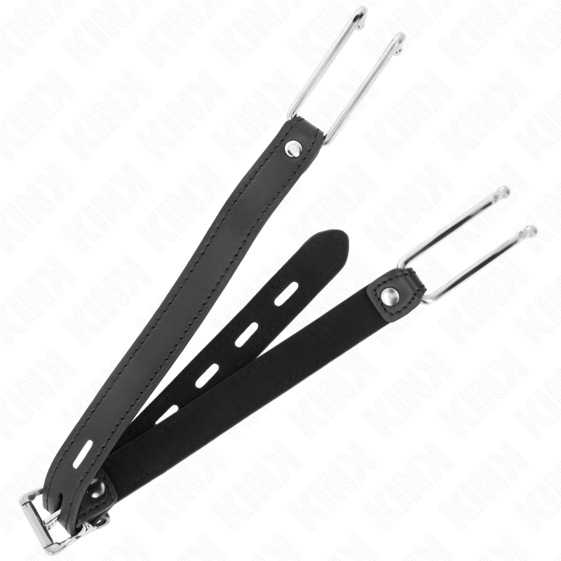 KINK - MORDASSA GANX DE METALL 11.5 CM AMB CORRETJA DE POLIPELL AJUSTABLE 39-58 CM X 2 CM