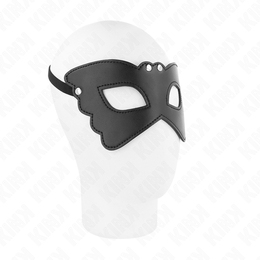 KINK - BUTTERFLY SHAPED FAUX LEATHER MASK 20 x 9 CM