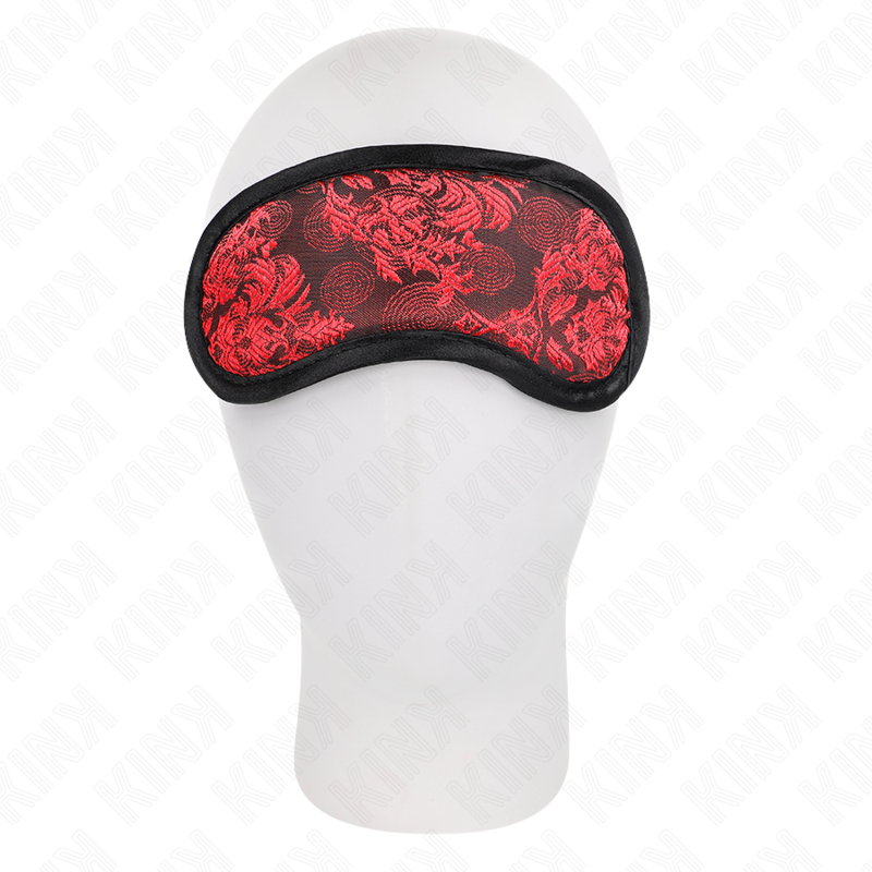 Venda de ojos KINK Masked Allure de 18,5 x 8 cm con diseño elegante y ajustable para juegos de rol y disfraces.