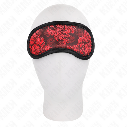 Venda de ojos KINK Masked Allure de 18,5 x 8 cm con diseño elegante y ajustable para juegos de rol y disfraces.