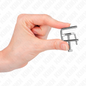 Pinzas para pezones KINK NIPPLE GRIP, compresora con tornillo de banco para estimulación y sujeción segura.