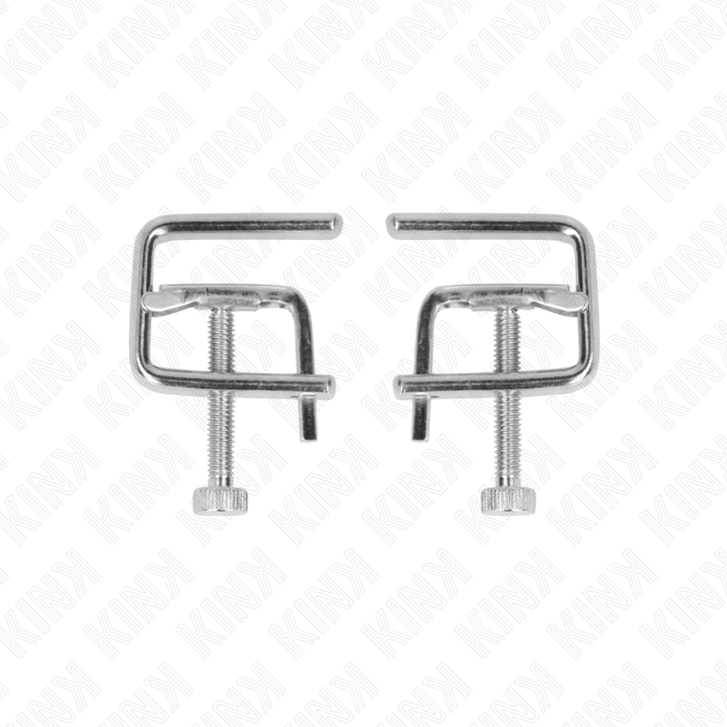 Pinzas para pezones KINK NIPPLE GRIP con tornillo de banco, herramienta de compresión para estimulación sensorial.