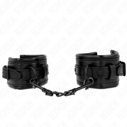 KINK - ADJUSTABLE WRISTBANDS BLACK 20-30 CM X 6 CM