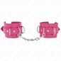 KINK - CANELLERES AMB 3 ANELLES EN D AJUSTABLE ROSA 17.5-25 CM X 6 CM