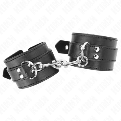 KINK - CANELLERES AMB TAQUELES NEGRE 35 X 6 CM