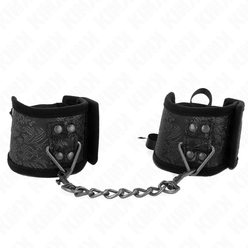 KINK - CANELLERES DISSENY ESCÀNDOL NEGRE DETALL LLAÇ 24.5 CM X 6.5 CM