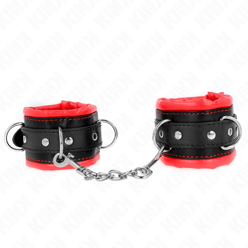KINK - CANELLERES ESTIL HEAVY FOLRE VERMELL AJUSTABLE 20-30 CM X 6 CM