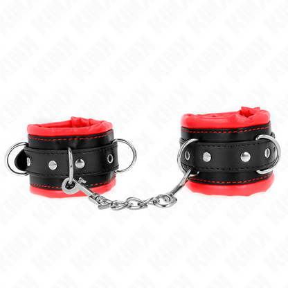 KINK - CANELLERES ESTIL HEAVY FOLRE VERMELL AJUSTABLE 20-30 CM X 6 CM