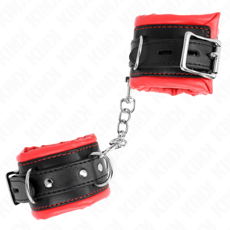 KINK - CANELLERES ESTIL HEAVY FOLRE VERMELL AJUSTABLE 20-30 CM X 6 CM