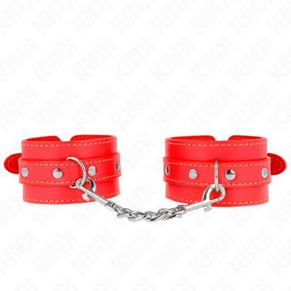 KINK - CANELLERES FINES VERMELL AJUSTABLE 21-33 CM