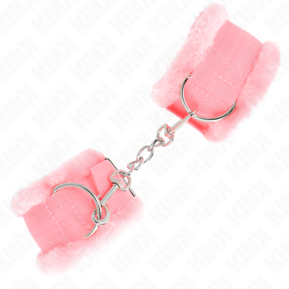 KINK - CANELLERES FORRADA ROSA AJUSTABLE 17-31 CM X 7 CM