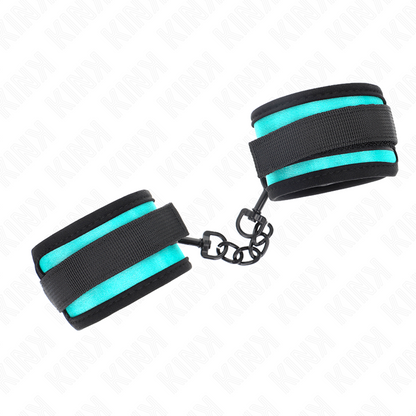KINK - CANELLERES NEGRE-BLAU AJUSTABLE 18-32 CM X 5 CM