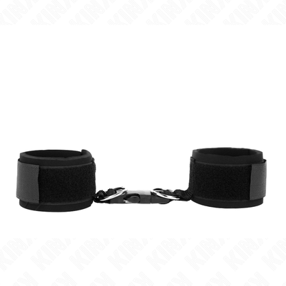 KINK - NEOPRENE WRISTBANDS WITH ADJUSTABLE BLACK HOOK CLOSURE 22-34 CM