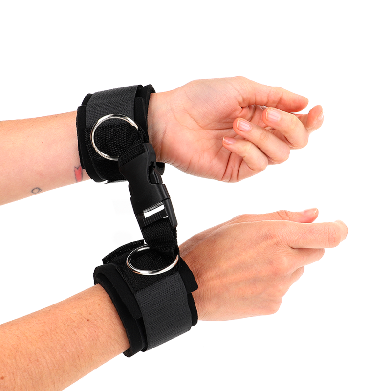 KINK - NEOPRENE WRISTBANDS WITH ADJUSTABLE BLACK HOOK CLOSURE 22-34 CM